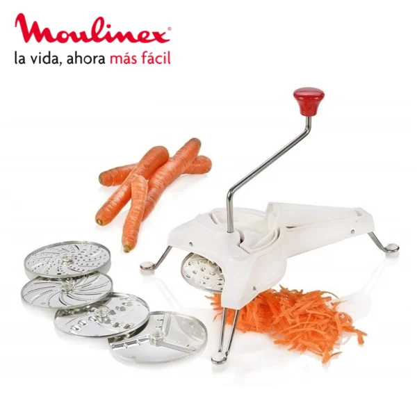Moulinex Julienne rallador picador 5 discos