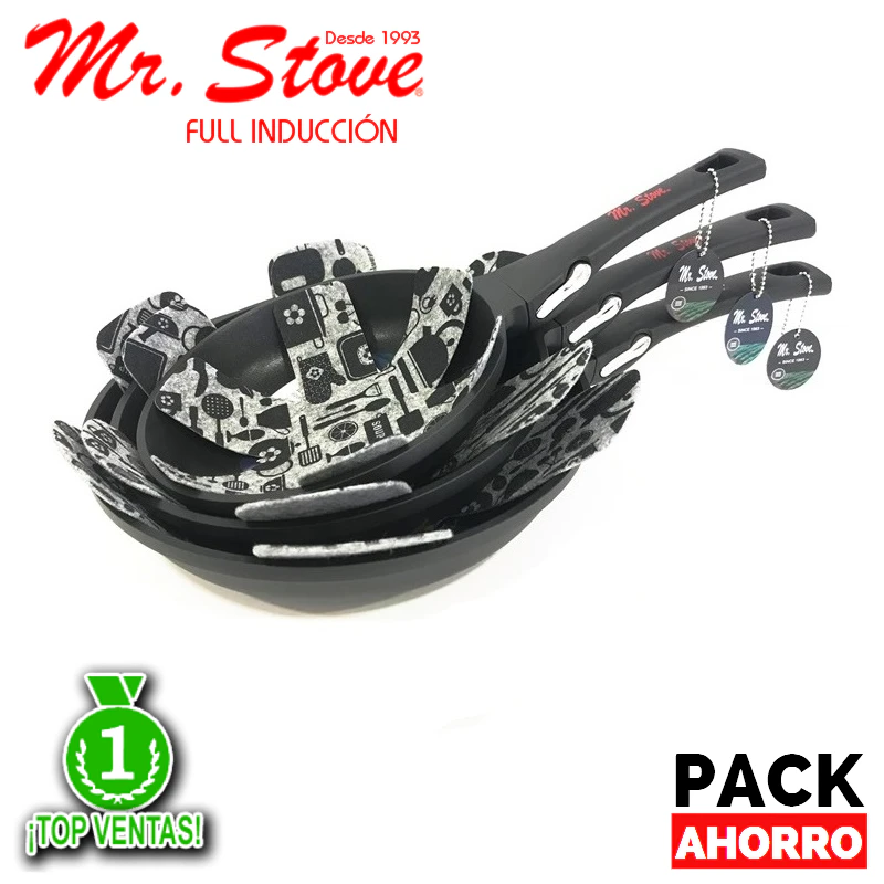 Protector sartenes y cazuleas 5 uds - Imagen 4